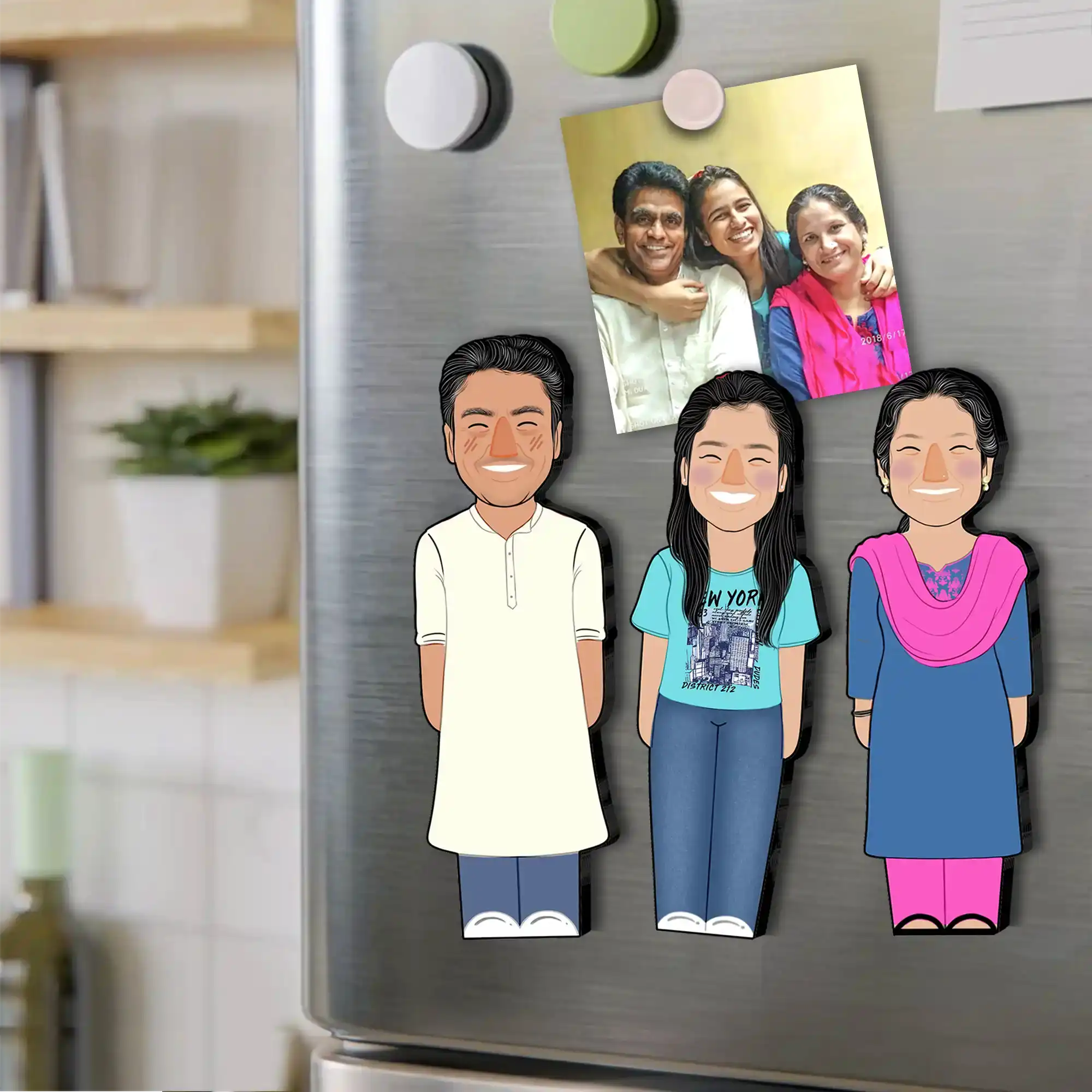 1 Gulbonda family of 3