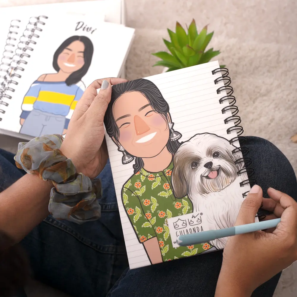 Gulbonda Personalized Diary me & my pet 2